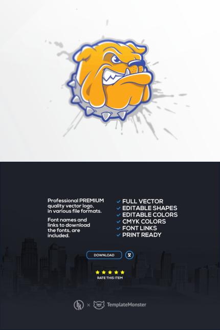 Kit Graphique #91641 Bullchien Chien Divers Modles Web - Logo template Preview
