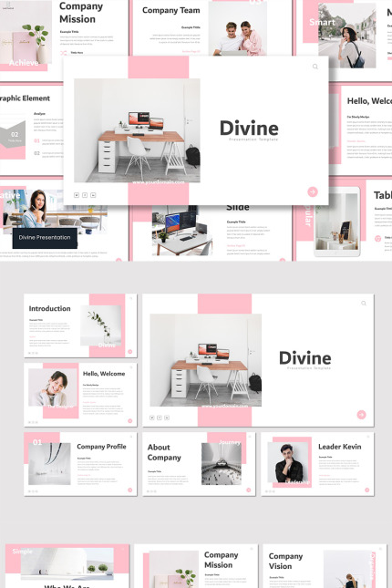 Kit Graphique #91796 Clean Creatif Divers Modles Web - Logo template Preview