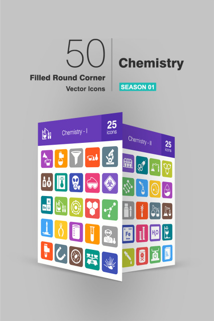 Kit Graphique #91878 Chemistry Icon Divers Modles Web - Logo template Preview