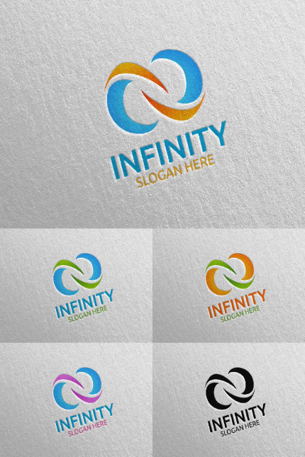 Kit Graphique #91929 Infinity Infinite Divers Modles Web - Logo template Preview