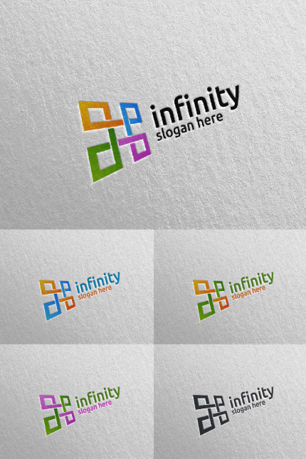 Kit Graphique #91930 Infinity Infinite Divers Modles Web - Logo template Preview