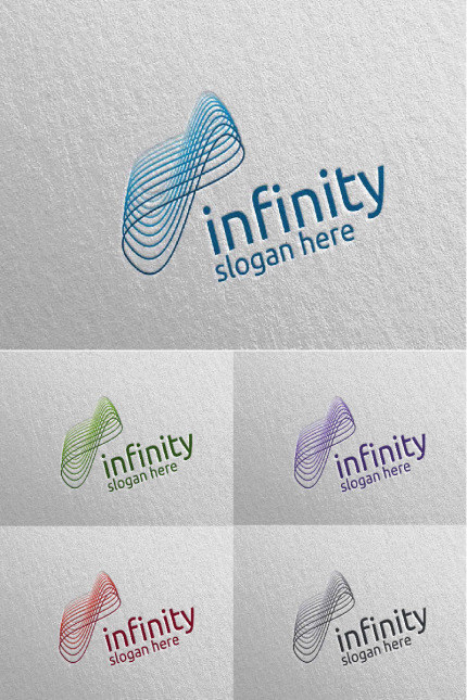 Kit Graphique #91931 Infinity Infinite Divers Modles Web - Logo template Preview