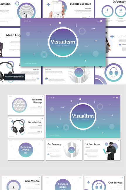 Kit Graphique #92147 Clean Creatif Divers Modles Web - Logo template Preview