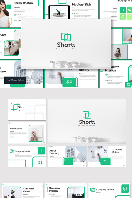 Kit Graphique #92151 Clean Creatif Divers Modles Web - Logo template Preview