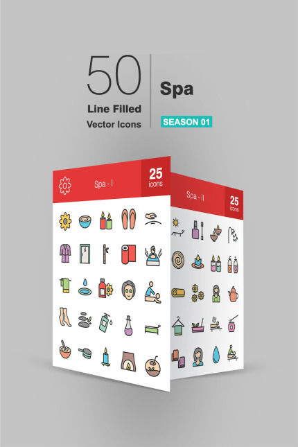 Kit Graphique #92275 Spa Icon Divers Modles Web - Logo template Preview