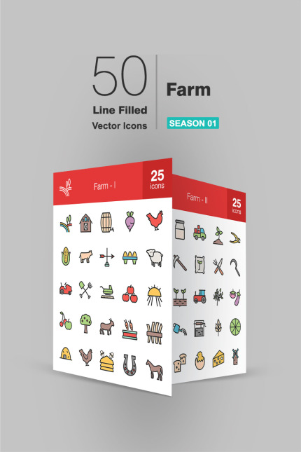 Kit Graphique #92279 Farm Icon Divers Modles Web - Logo template Preview