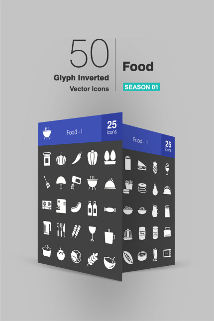 Kit Graphique #92340 Food Icon Divers Modles Web - Logo template Preview