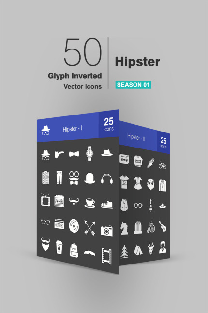 Kit Graphique #92409 Hipster Icon Divers Modles Web - Logo template Preview