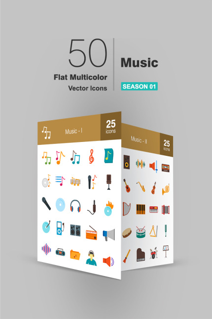 Kit Graphique #92413 Music Icon Divers Modles Web - Logo template Preview