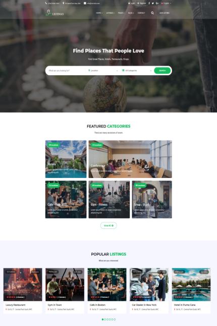 Kit Graphique #92486 Business Directory Divers Modles Web - Logo template Preview