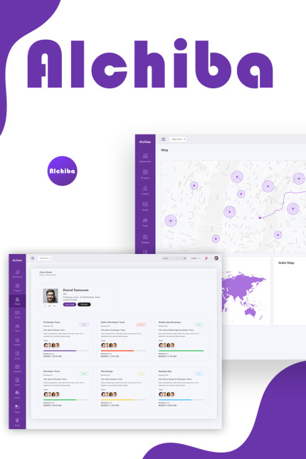 Kit Graphique #92487 Dashboards Projectmanagement Divers Modles Web - Logo template Preview