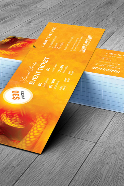 Kit Graphique #92544 Ticket vnement Divers Modles Web - Logo template Preview