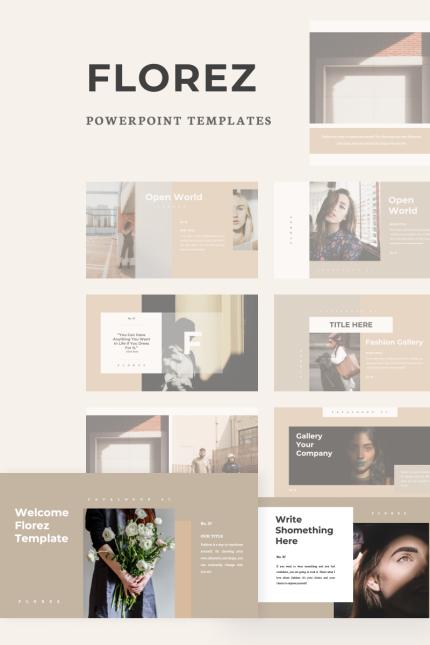 Kit Graphique #92567 Powerpoint Presentation Divers Modles Web - Logo template Preview