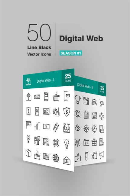 Kit Graphique #92579 Digital Icon Divers Modles Web - Logo template Preview