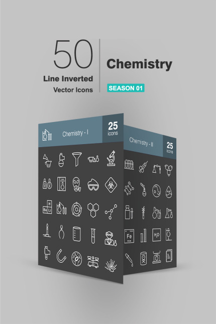 Kit Graphique #92588 Chemistry Icon Divers Modles Web - Logo template Preview