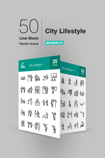 Kit Graphique #92589 City Icon Divers Modles Web - Logo template Preview