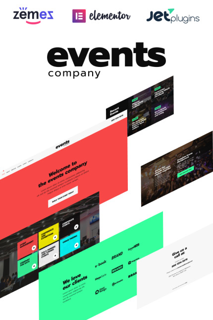 Kit Graphique #92613 Event Elementor Divers Modles Web - Logo template Preview