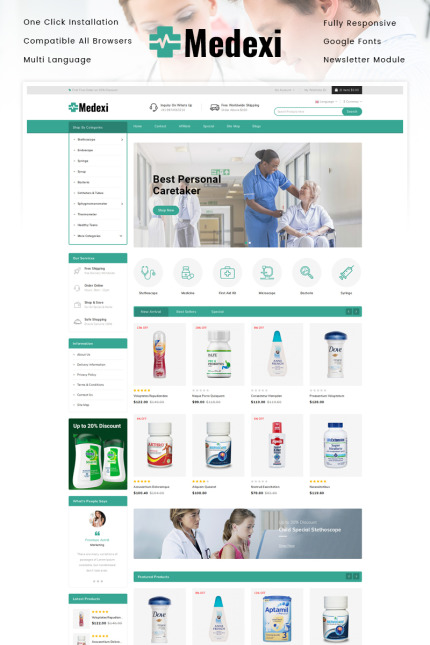 Kit Graphique #92636 Medicament Mdecine Divers Modles Web - Logo template Preview