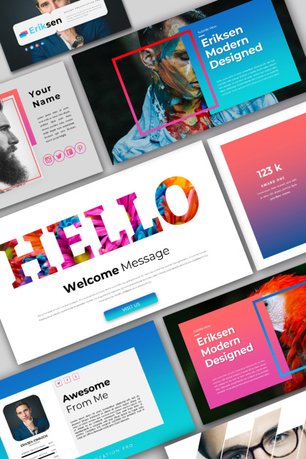 Kit Graphique #92716 Business Clean Divers Modles Web - Logo template Preview