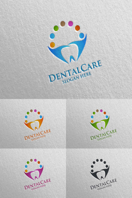 Kit Graphique #92731 Dental Logo Divers Modles Web - Logo template Preview