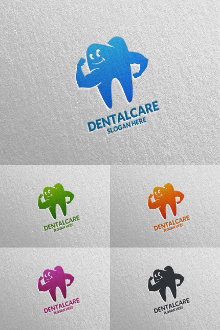 Kit Graphique #92734 Dental Logo Divers Modles Web - Logo template Preview