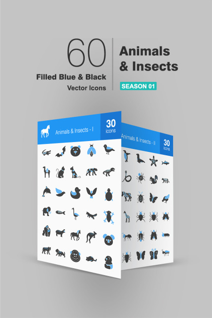 Kit Graphique #92814 Animals Icon Divers Modles Web - Logo template Preview