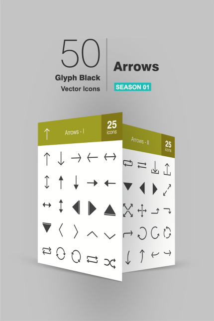 Kit Graphique #92815 Arrows Icon Divers Modles Web - Logo template Preview