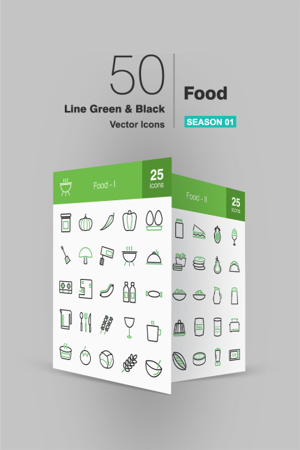 Kit Graphique #92819 Food Icon Divers Modles Web - Logo template Preview