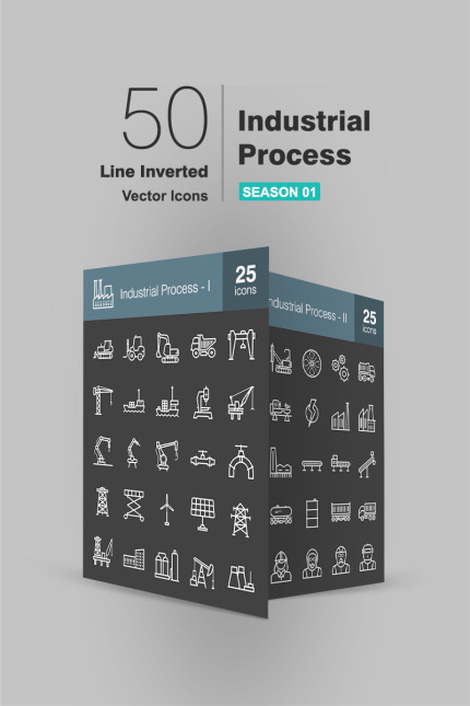Kit Graphique #92823 Industry Icon Divers Modèles Web - Logo template Preview