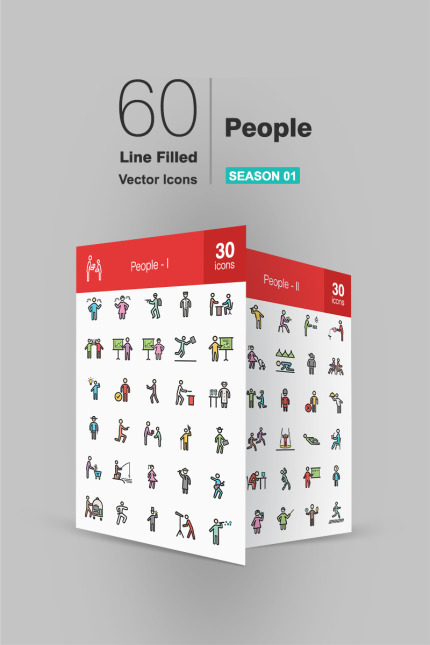 Kit Graphique #92826 People Icon Divers Modles Web - Logo template Preview