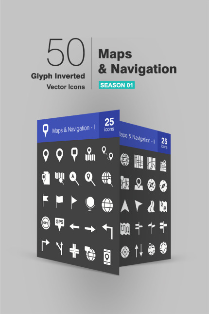 Kit Graphique #92828 Maps Icon Divers Modles Web - Logo template Preview