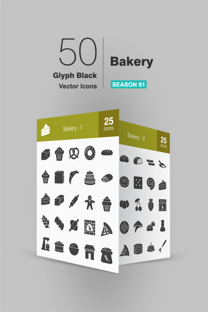 Kit Graphique #92829 Bakery Icon Divers Modles Web - Logo template Preview