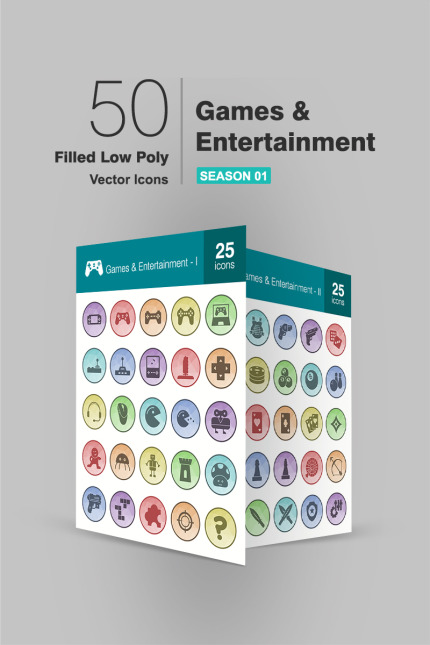 Kit Graphique #92849 Games Icon Divers Modles Web - Logo template Preview