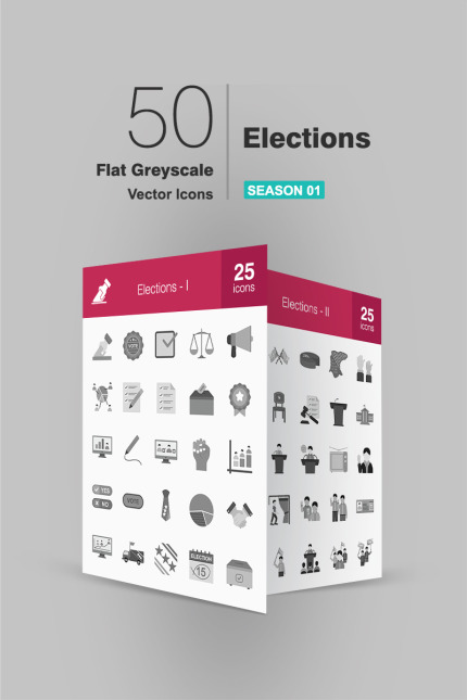 Kit Graphique #93174 Elections Icon Divers Modles Web - Logo template Preview