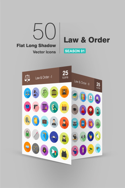 Kit Graphique #93206 Law Icon Divers Modles Web - Logo template Preview