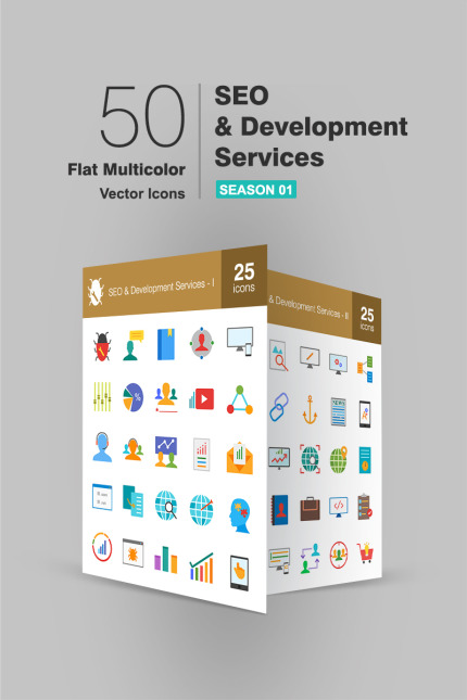 Kit Graphique #93216 Seo Icon Divers Modles Web - Logo template Preview