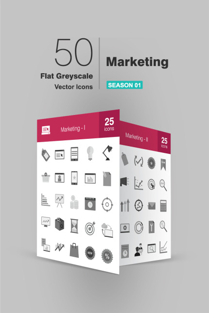 Kit Graphique #93217 Marketing Icon Divers Modles Web - Logo template Preview