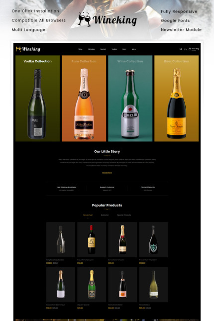 Kit Graphique #93262 Wine Tabac Divers Modles Web - Logo template Preview
