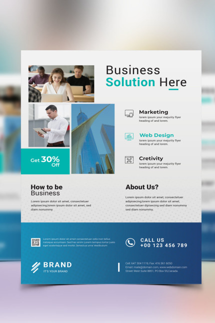 Kit Graphique #93332 Prospectus Entreprise Divers Modles Web - Logo template Preview