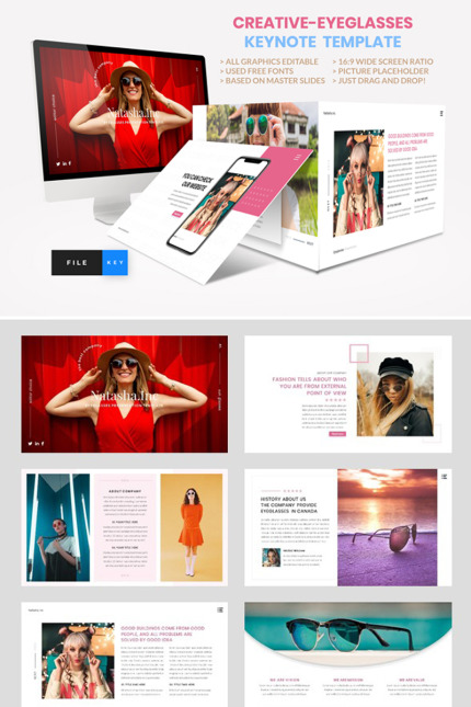 Kit Graphique #93461 Sunglasses Glasses Divers Modles Web - Logo template Preview