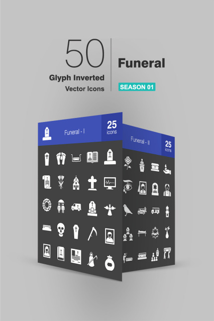 Kit Graphique #93559 Funeral Icon Divers Modles Web - Logo template Preview