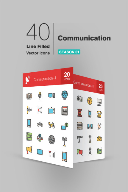 Kit Graphique #93612 Communication Icon Divers Modles Web - Logo template Preview