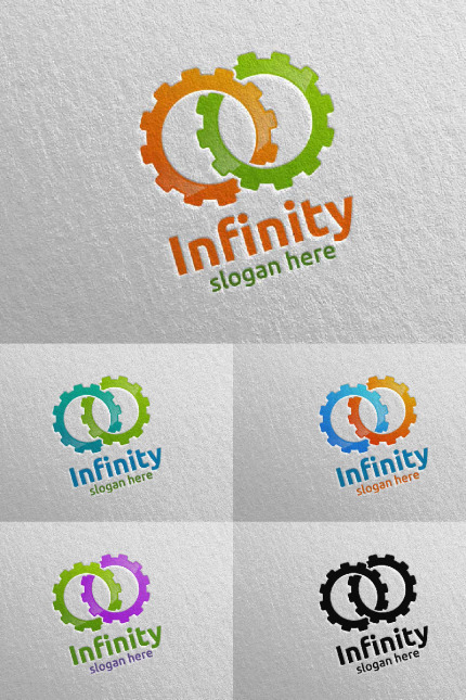 Kit Graphique #93689 Infinity Infinite Divers Modles Web - Logo template Preview