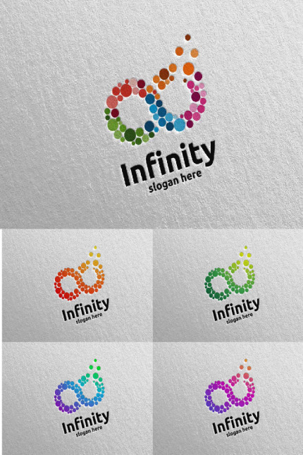 Kit Graphique #93690 Infinity Infinite Divers Modles Web - Logo template Preview