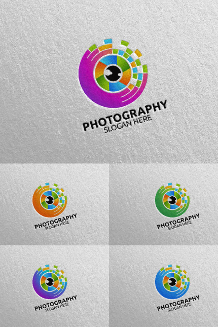 Kit Graphique #93704 Appareil-photo Photo Divers Modles Web - Logo template Preview