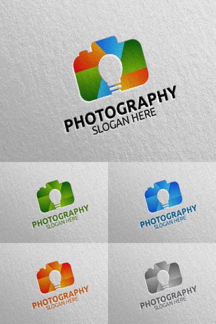 Kit Graphique #93722 Appareil-photo Photo Divers Modles Web - Logo template Preview