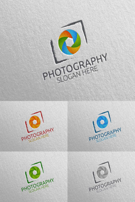 Kit Graphique #93729 Appareil-photo Photo Divers Modles Web - Logo template Preview
