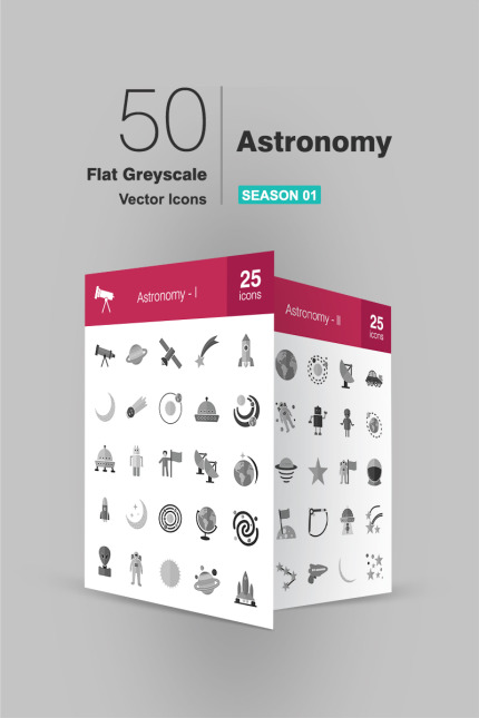 Kit Graphique #93741 Astronomy Icon Divers Modles Web - Logo template Preview