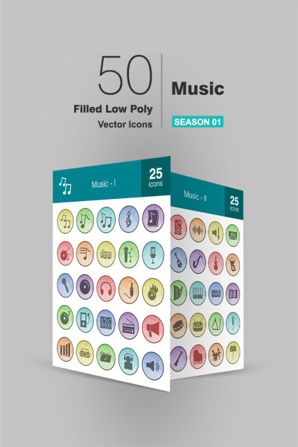 Kit Graphique #93744 Music Icon Divers Modles Web - Logo template Preview