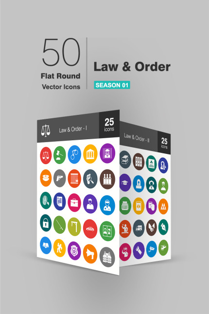 Kit Graphique #93760 Law Icon Divers Modles Web - Logo template Preview